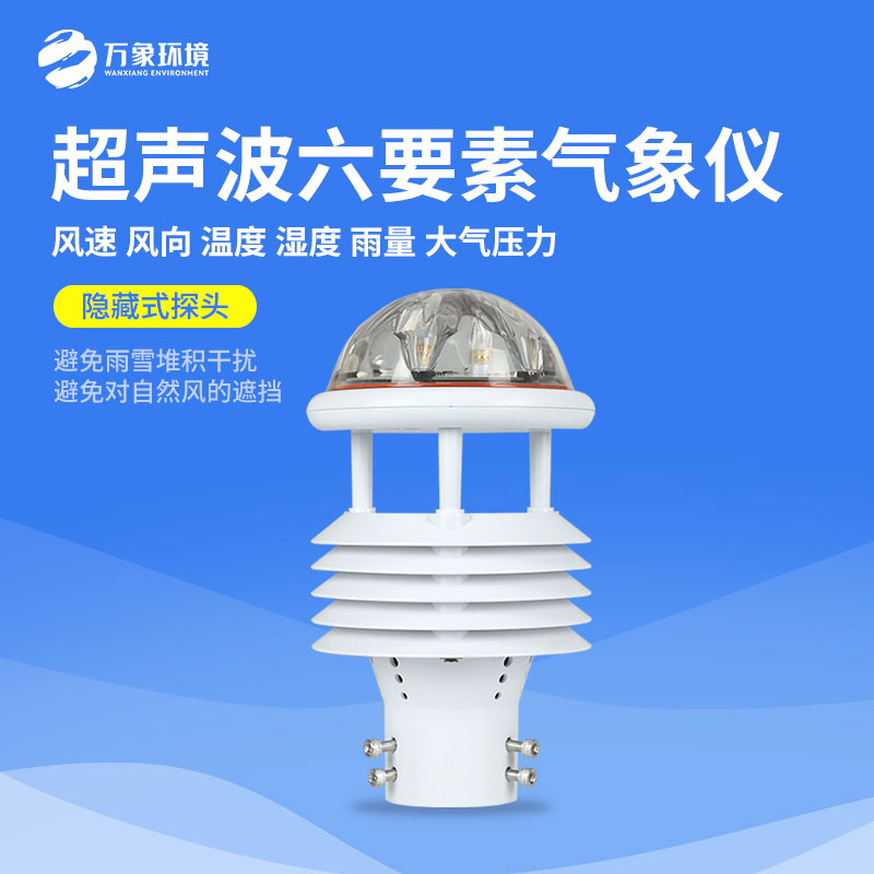 六要素超聲波微氣象儀，小小身軀下有大大的作用